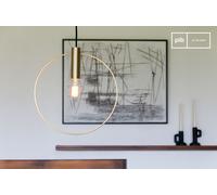 Suspension luminaire moderne dorée Oohalt