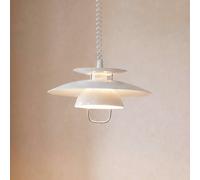 Lindby Suspension Nadija à intensité variable (Scandinave) en Blanc Métal e. a. pour Cuisine (1 lampe,à E27), Luminaire Lampe Plafond Plafonnier Suspendue