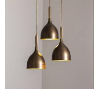 Suspension luminaire Noak Luminex, dimmable, gris, Salon / Salle à manger, Métal, Suspension