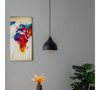 Suspension luminaire Tattoo 2396 Opviq, dimmable, noir, Salon / Salle à manger, Métal, Oriental, Suspension