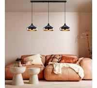 Suspension luminaire Yildo Opviq, dimmable, noir, Salon / Salle à manger, Métal, Moderne, Suspension