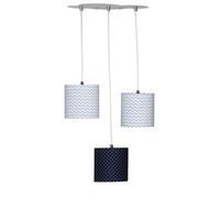Suspension Lumineuse Trio D14 Cm Hello Blanc