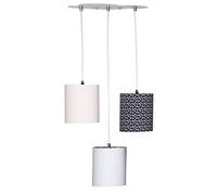 Suspension Lumineuse Trio Plafonnier En Coton Multicolore - Miss Fleur De Lune Multicolore TU