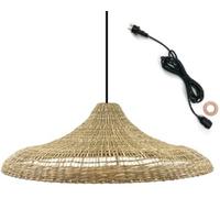 Suspension LUMISKY ABAT-JOUR FREYA LARGE en herbes marines