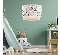 Suspension Lurgan pour enfant E27 70 cm motif de l'arbre