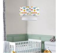 Suspension Lurgan pour enfant E27 70 cm motif de véhicules