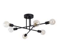 Suspension lustre D BY M.RED Black - Fer noir - Raffiné - Moderne