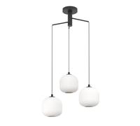 Suspension MANTUNALLE E27 3X40W en acier noir D620mm