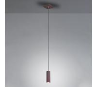 Suspension Marley Brun Rouille 1 Lampe brun rouille