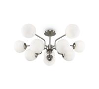 Suspension Maytoni Erich nickel 10xE14 globes blancs