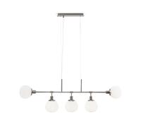 Suspension Maytoni Erich nickel 5 globes blancs E14