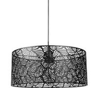 Ostaria Suspension Calathéa en métal ajouré noire