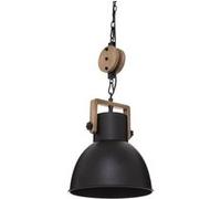 Atmosphera - Suspension Silas - noir - métal D23 cm