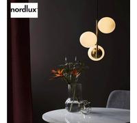 Suspension métal et verre blanc opalin LILLY - Nordlux 48603035