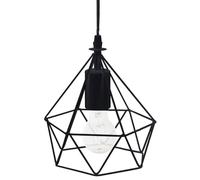 Suspension métal filaire d19 h22 noir