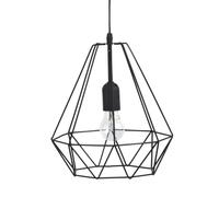 Suspension métal filaire d26 noir