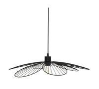 Suspension métal ""Fleur"" diamètre 37 cm Atmosphera - Noir -