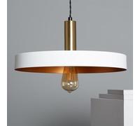 LEDKIA LIGHTING Suspension Métal Furiko Blanc E27