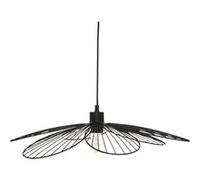 Atmosphera Suspension "Fleur" métal noir D57 cm