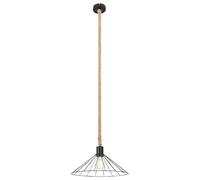 Suspension métal Rabalux Daryl noire Ø35 E27 1x40W