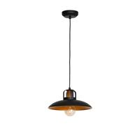 Suspension luminaire Felix Eko-Light, dimmable, noir, Salon / Salle à manger, Métal, Vintage, Suspension