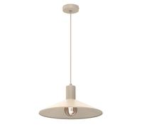 Suspension minimaliste beige Nox Luminex 36 cm, 1x E27, 15W