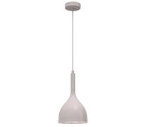 Suspension minimaliste kaschmir abat-jour en coupe 1xE27 15W Noak Luminex