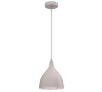 Suspension minimaliste kasmir en acier, abat-jour coupe, 1xE27 15W, Noak Classic Luminex