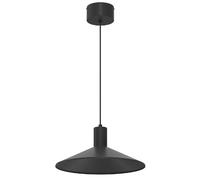 Suspension minimaliste noire 36 cm 1xGU10 8W Nox Luminex