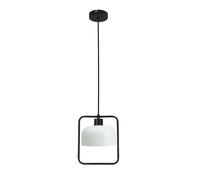 Suspension minimaliste noire/blanche E27 Zodiac Candellux
