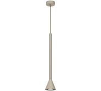 Suspension moderne beige Mazzo Luminex en métal, 1x GU10, 8W, style minimaliste