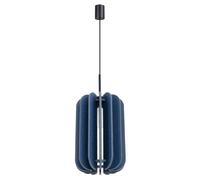 Suspension moderne bleu marine Ø27 feutre E27 MULA