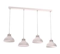 Suspension moderne couleur cachemire, barre 4xE27 15W, collection Sven Luminex