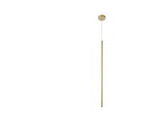 Suspension Moderne en Forme de Croix, Style linéaire, dorée, pour Salon, Style ROM, Tube LED Suspendu Design, Lustre Simple, éclairage pour Bar ou Restaurant (Suspension 85 cm, lumière Blanc