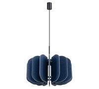 Suspension moderne feutre bleu marine Ø45 E27 MULA Sollux