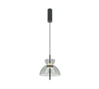 Suspension moderne noir/gris LED 12W Bangkok Maytoni