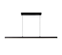 Suspension moderne noire 120cm Sigma LED 30W Lucide