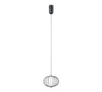 Suspension moderne noire mat grillagée LED 5W Italux