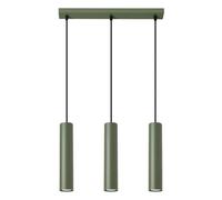 Suspension moderne olive barre 30cm LAGOS 3xGU10 Sollux