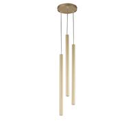 Suspension moderne Sopel ronde dorée triple 3xG9 Sigma