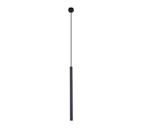 Suspension moderne tube métal noir 6cm G9 Kaja K-4860
