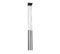 Suspension noire minimaliste Shilo Kosame 3xG9 160cm