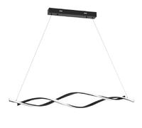 Suspension noire moderne Grant LED 38W 98cm Milagro
