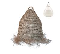 Suspension Nomade Anafi Nomad Beige Jonc De Mer