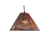 Suspension nomade FUJY Bois Poly rotin D40CM