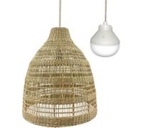 Suspension nomade LUMISKY Suspension FREYA LONG NOMAD en herbe mar