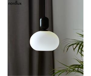 Suspension NOTTI Noir Verre et metal E27 - Nordlux 2011003003
