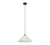 Suspension OXPARK E27 1X25W en acier noir D420mm