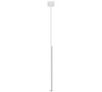 Suspension Pastelo 1 blanche métal Ø8cm Sollux SL0465