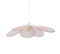 Suspension pétales D.72cm rose - Atmosphera Créateur d'intérieur